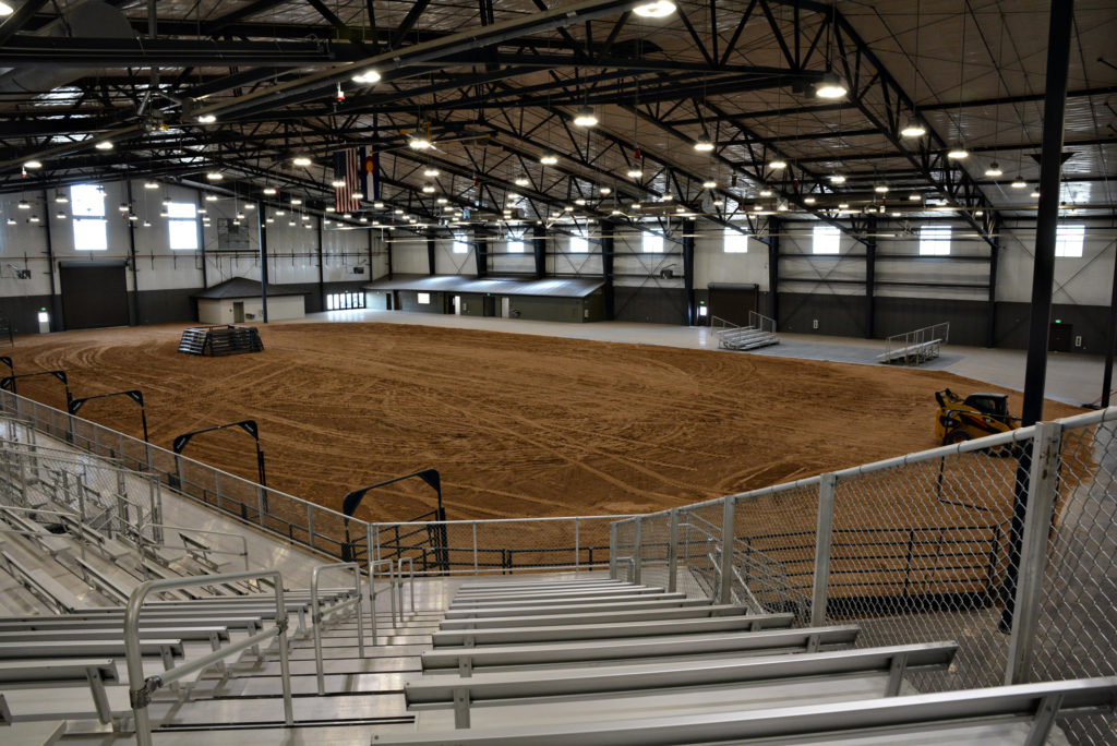 Montrose County Event Center Open Riding indoor arena