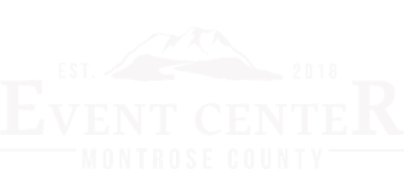 inverted logo of the Montrose County Event Center