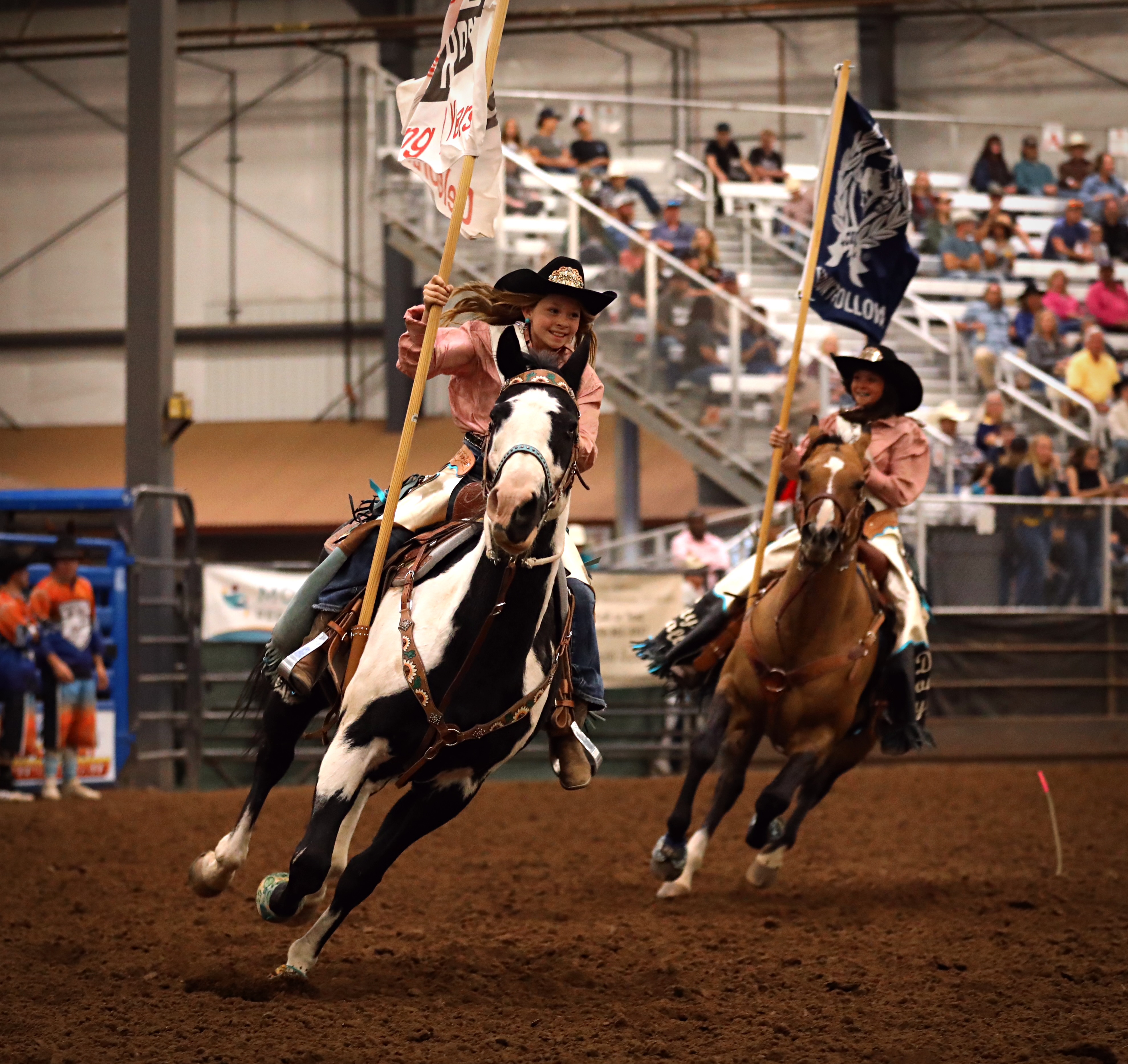 equine event at indoor arena at montrose county event center